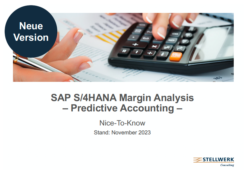 Welchen Funktionsumfang die S/4HANA Margin Analysis für Predictive Accounting bietet, welche Systemvoraussetzungen erfüllt sein müssen und wie der Blick in die Zukunft gelingt, z. B. für ein vorausschauendes DB-Reporting.