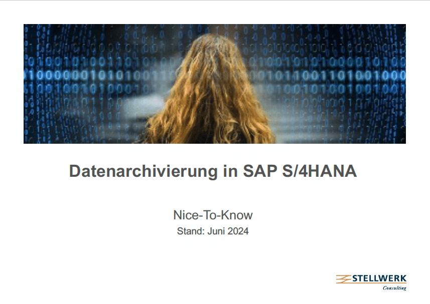 Warum Datenarchivierung notwendig ist, wie sie mit den SAP-Tools reibungslos gelingt, was sich unter S/4HANA ändert und welche Abhängigkeiten unbedingt zu beachten sind.
